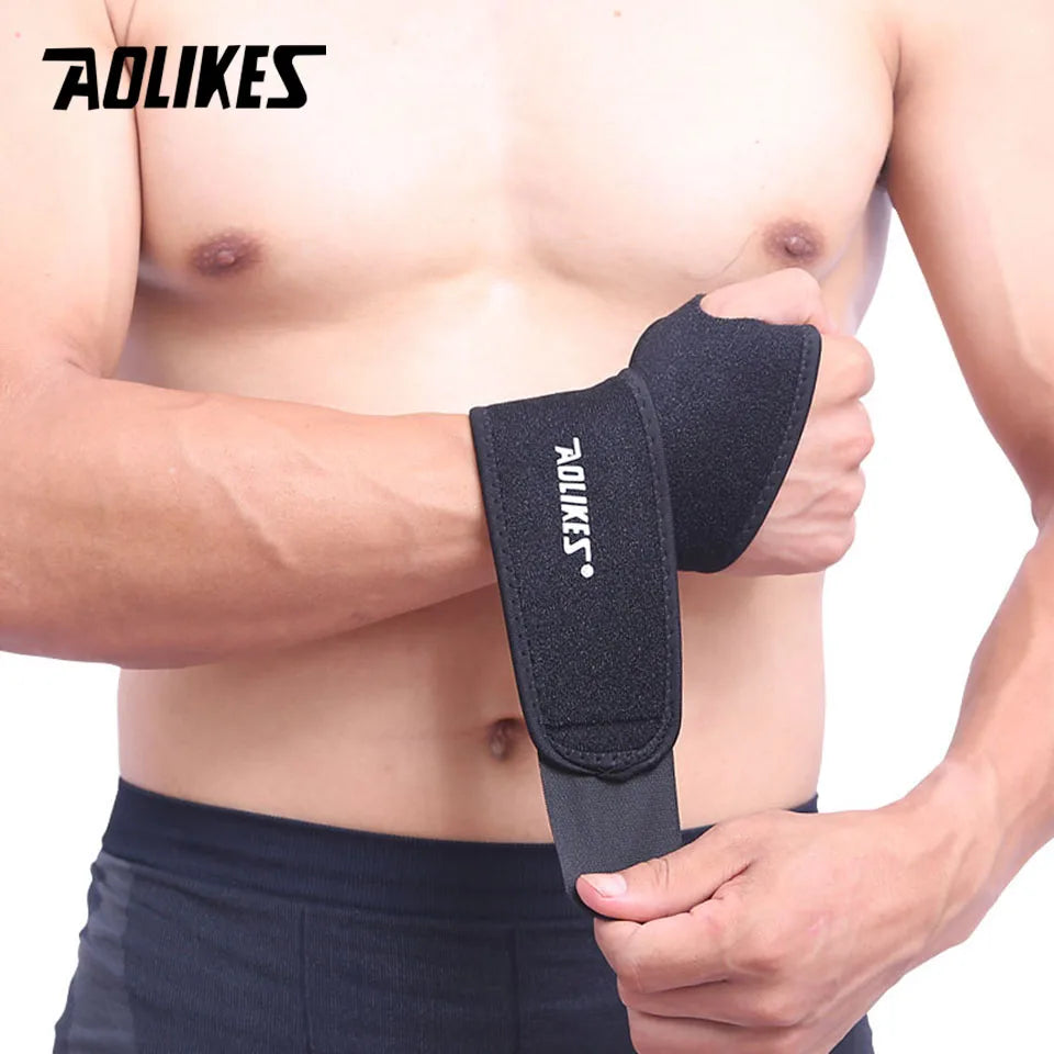 1 PC Wrist Band Support for Adjustable Wrist Bandage Brace for Sports Wristband Compression Wraps Tendonitis Pain Relief