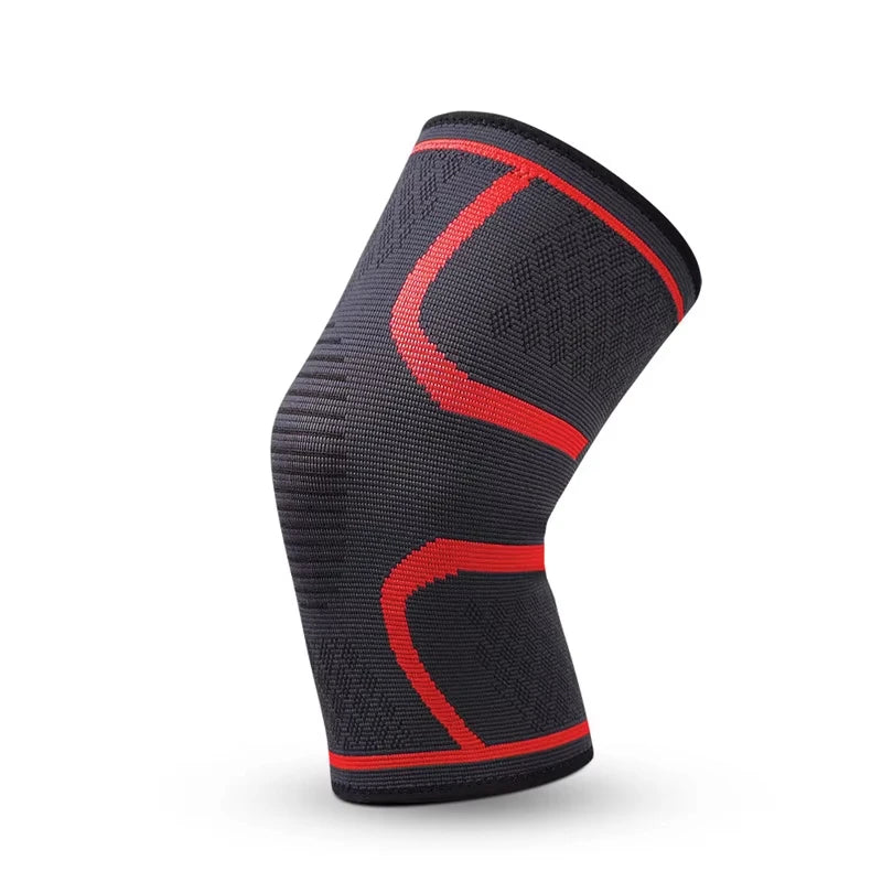 Elastic Compression Knee Brace Sleeve Leg Wrap for Sports Running Fitness Gym Exercise Outdoor Arthritis Prevention