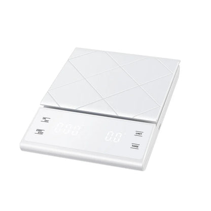 Smart Coffee Electronic Scale High Precision Digital Timing LCD Scale 3Kg/0.1G Coffee Balance Measuring Weight Scale for Kitchen