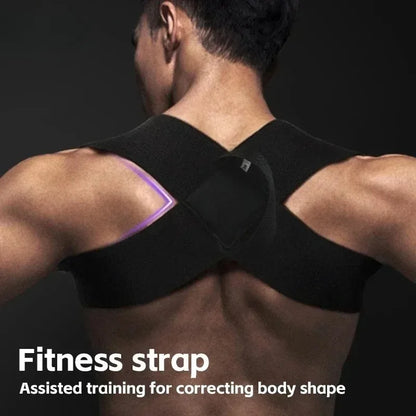 Adjustable Back Brace Posture Corrector, Hunchback Support Belt for Men Women,Orthopedic Upper Back Brace for Sitting Standing